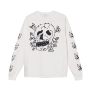Stussy x Our Legacy Skull LS T-Shirt Natural
