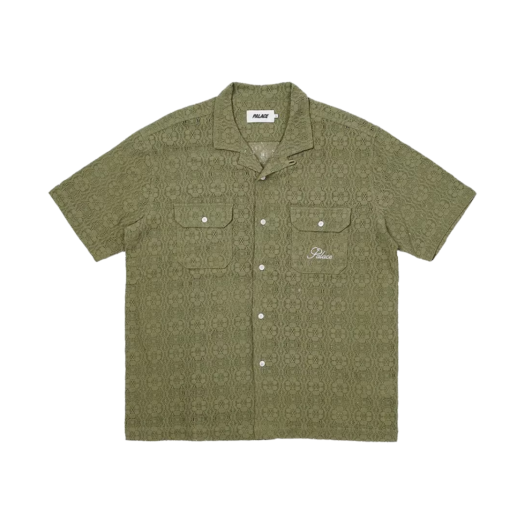 Palace Lace Shirt Green - 23SS