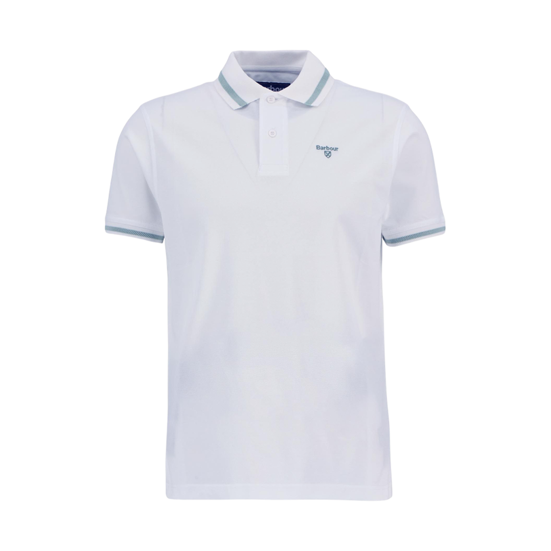바버 페리브릿지 라이트웨이트 폴로 셔츠 화이트(Barbour Ferrybridge Lightweight Polo Shirt White)