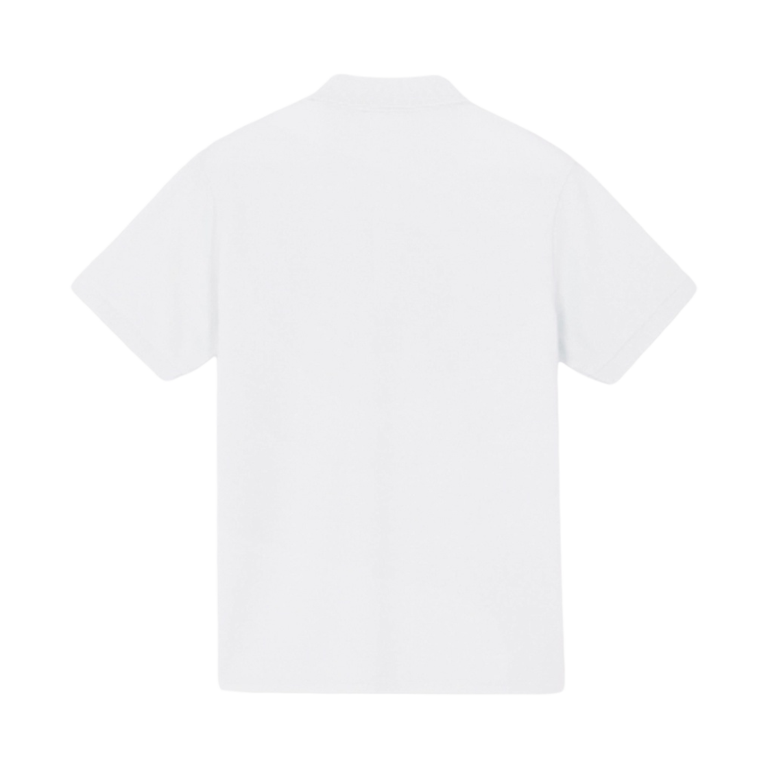 메종 키츠네 네이비 폭스 패치 클래식 폴로 화이트(Maison Kitsune Navy Fox Patch Classic Polo White) - 2
