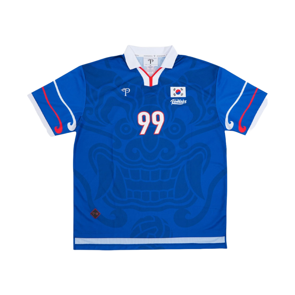 PRE2406US004UBL Over The Pitch x Red Devil 1999 Jersey Blue
