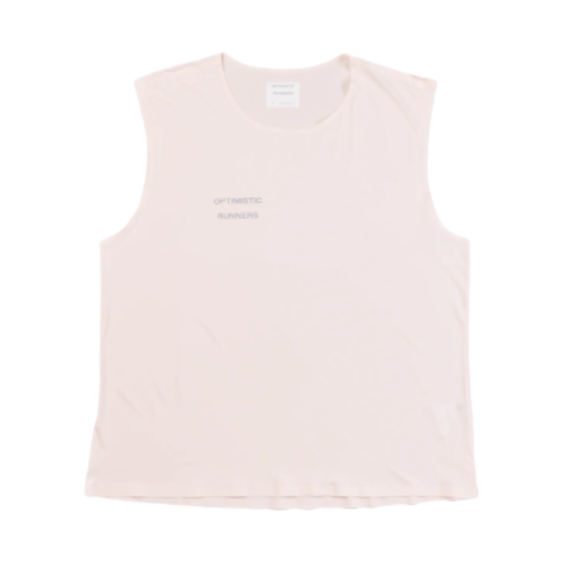 - Optimistic Runners Recycled Crop Tank Top Pink