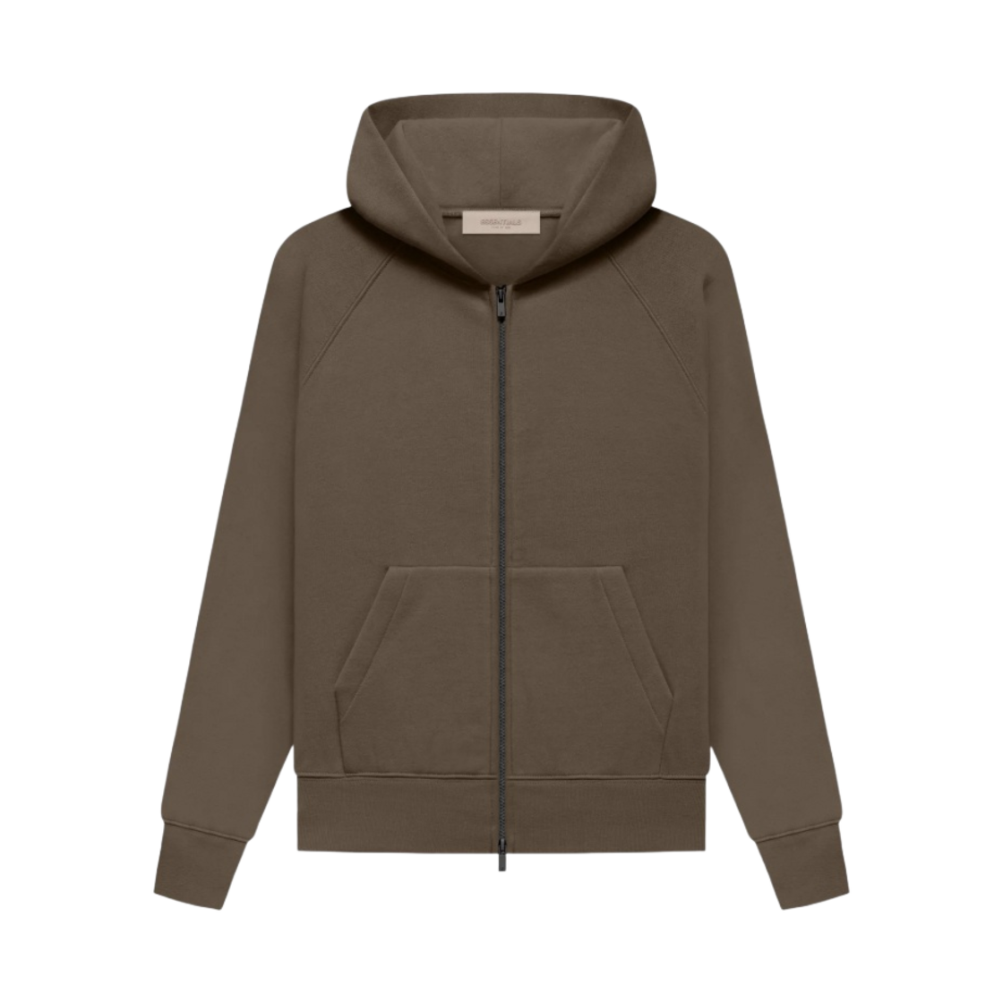 (키즈) 에센셜 풀 집 후드 우드 - 22FW((Kids) Essentials Full Zip Hoodie Wood - 22FW) - 1
