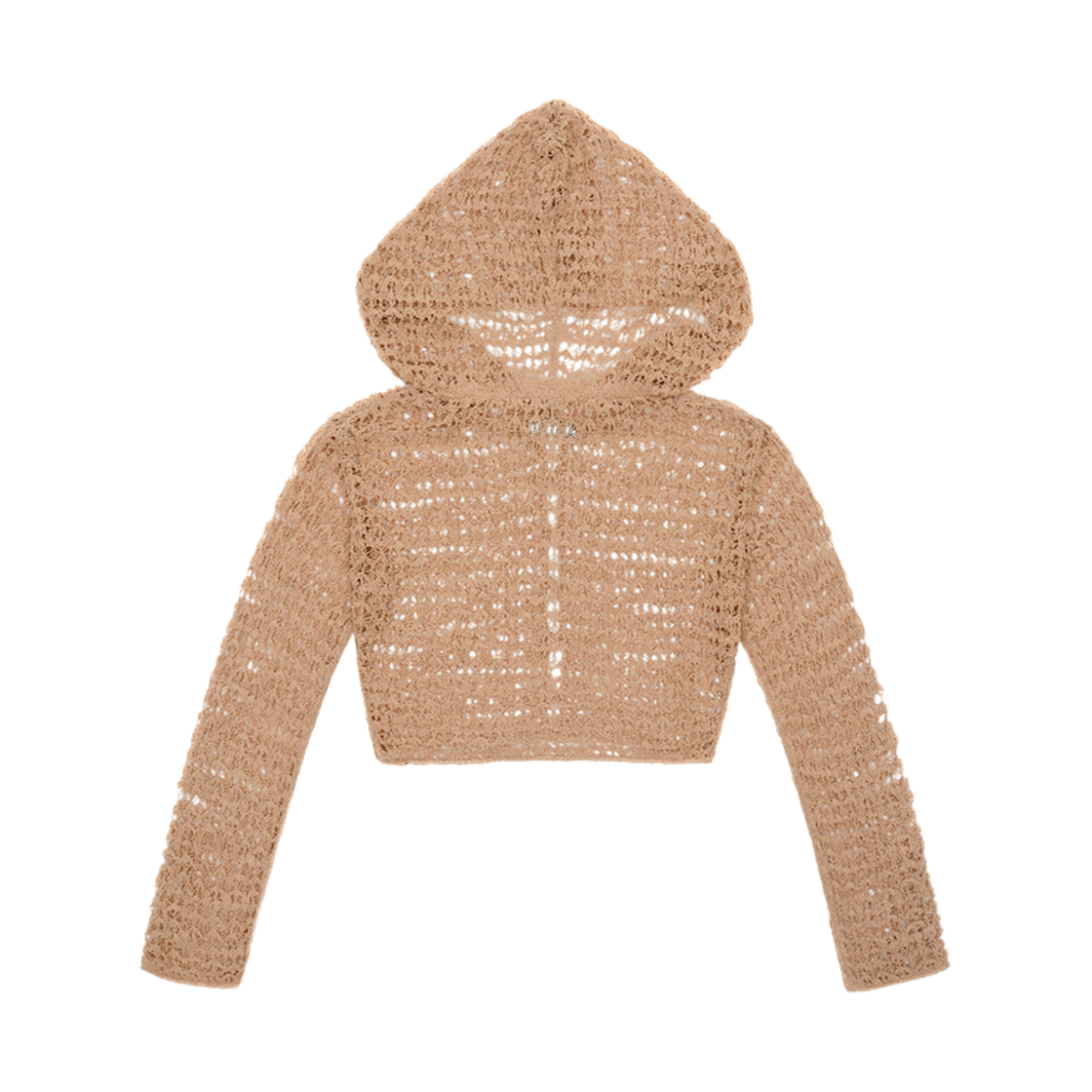 (W) 에스엠에프케이 와일드월드 스트레이 젤리피쉬 네팅 가디건 후드 위트((W) SMFK Wildworld Stray Jellyfish Netting Cardigan Hoodie Wheat) - 2