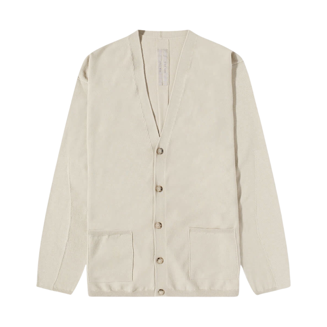RU01C4608-KRI-08 Rick Owens Peter Cardigan Pearl