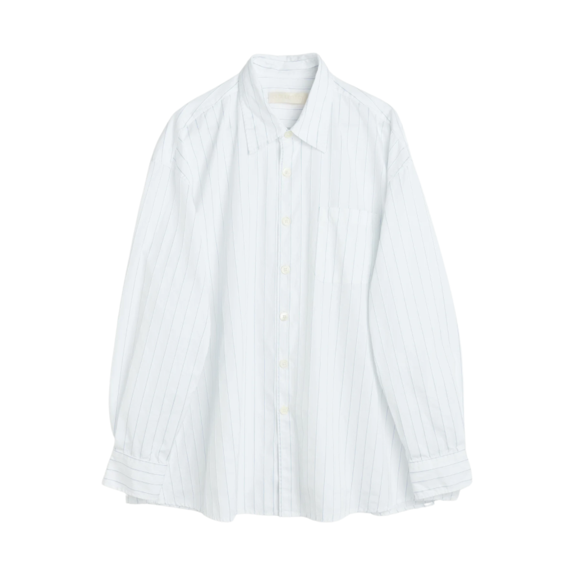 아워레가시 보로우드 셔츠 블루 사파이어 핀스트라이프(Our Legacy Borrowed Shirt Blue Sapphire Pinstripe)