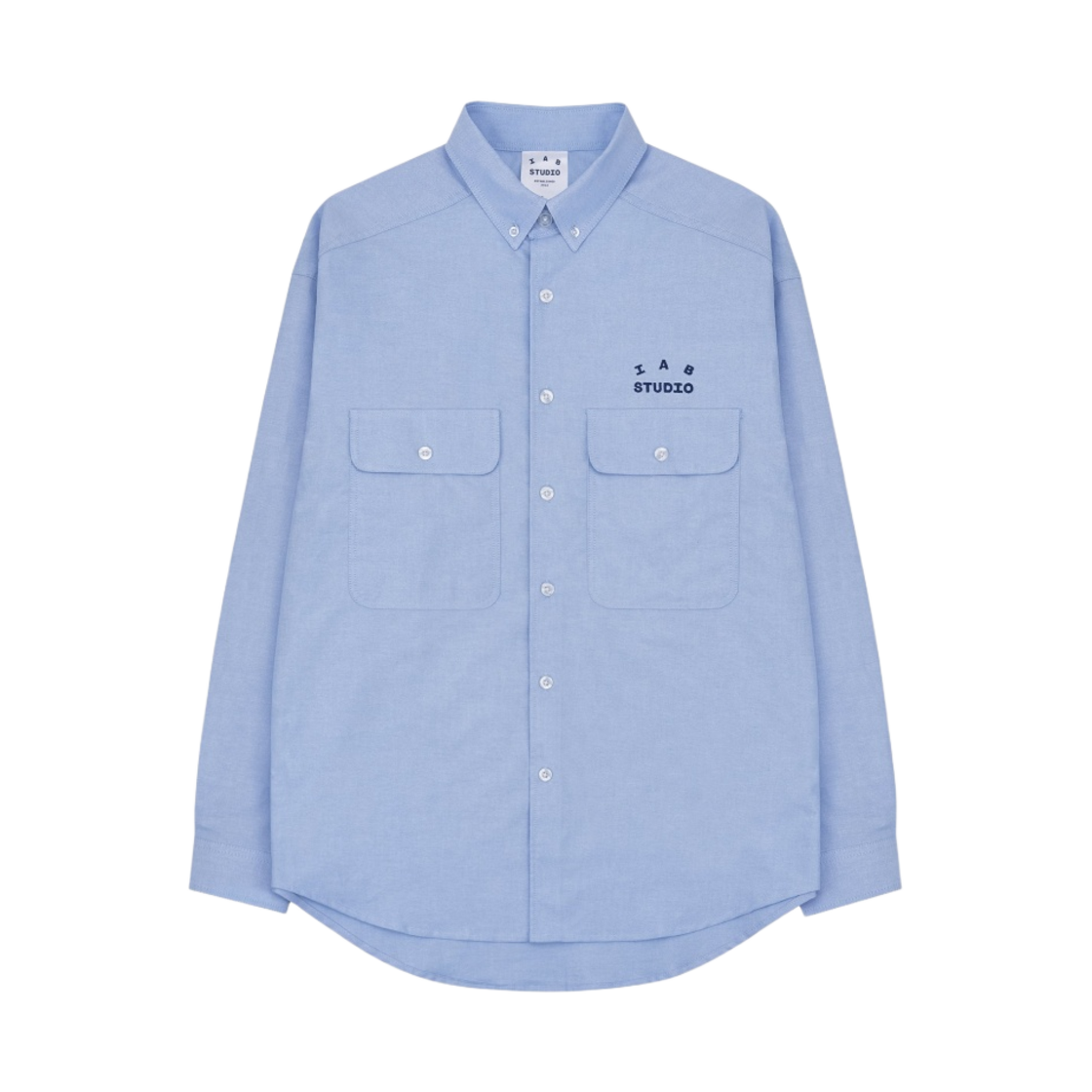 아이앱 스튜디오 워크 셔츠 스카이 블루 - 더현대 서울 한정(IAB Studio Work Shirt Sky Blue - The Hyundai Seoul Exclusive)