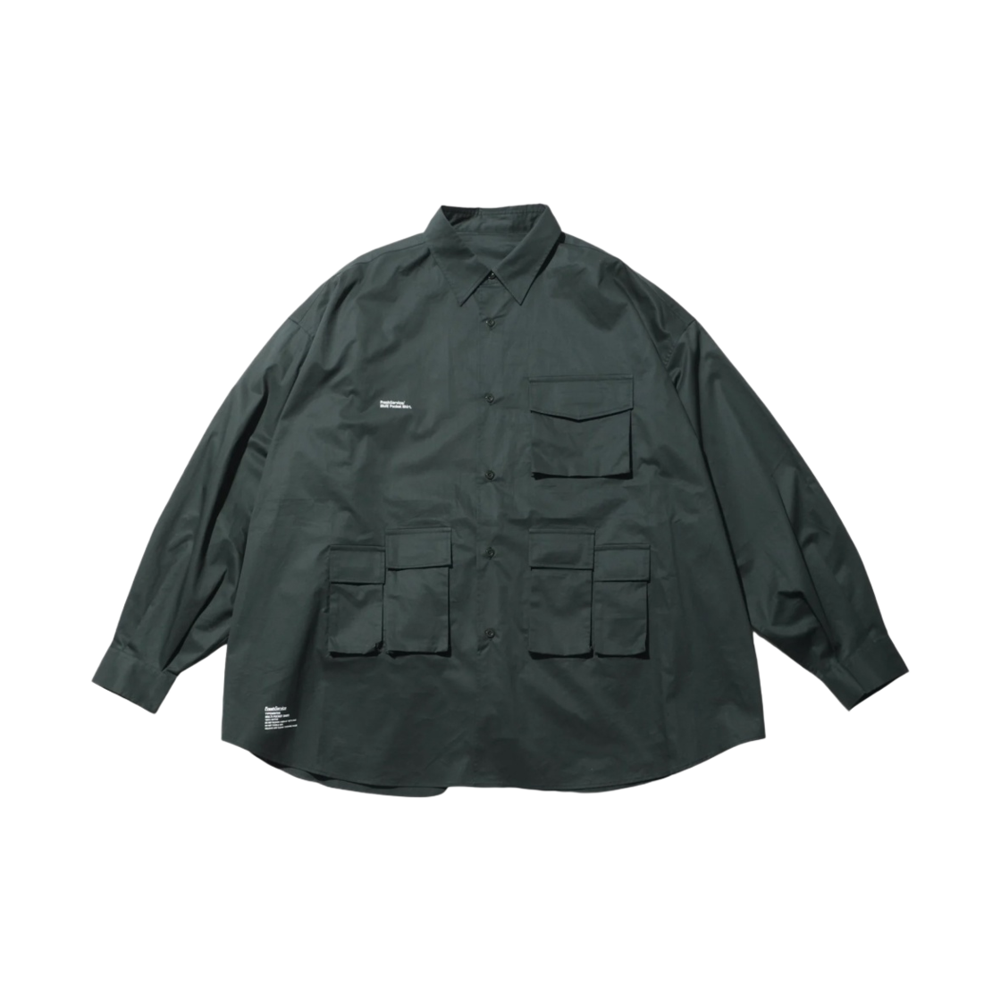 프레쉬 서비스 타입라이터 멀티 포켓 셔츠 카키(Fresh Service Typewriter Multi Pocket Shirt Khaki)