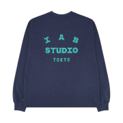 IAB Studio Tokyo Long Sleeve Navy Aqua