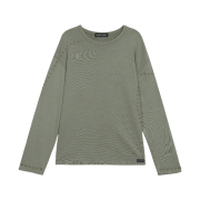 Vacant Archive Chad Stud Long Sleeve Khaki