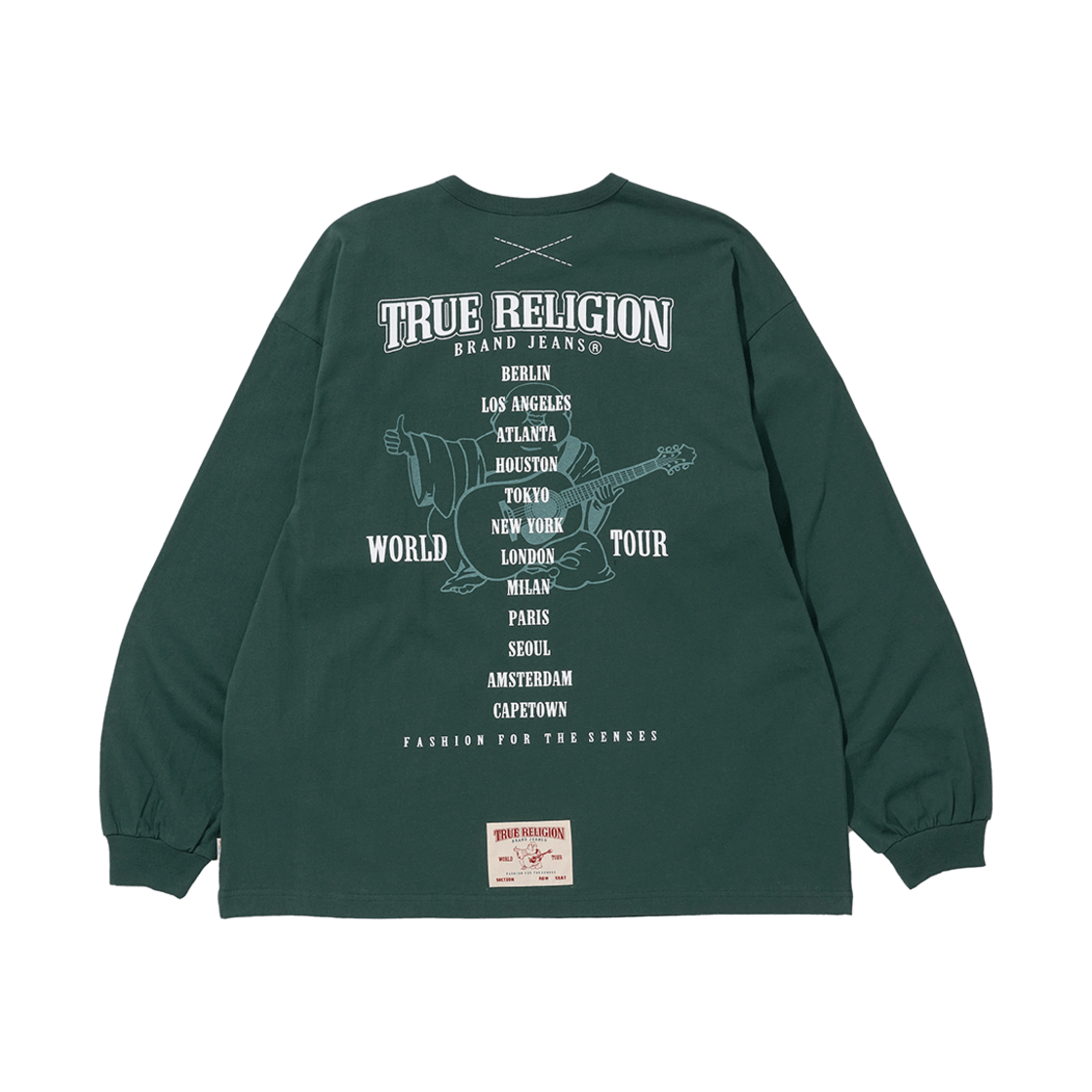 트루릴리젼 월드 투어 롱 슬리브 그린