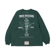 True Religion World Tour Long Sleeve Green