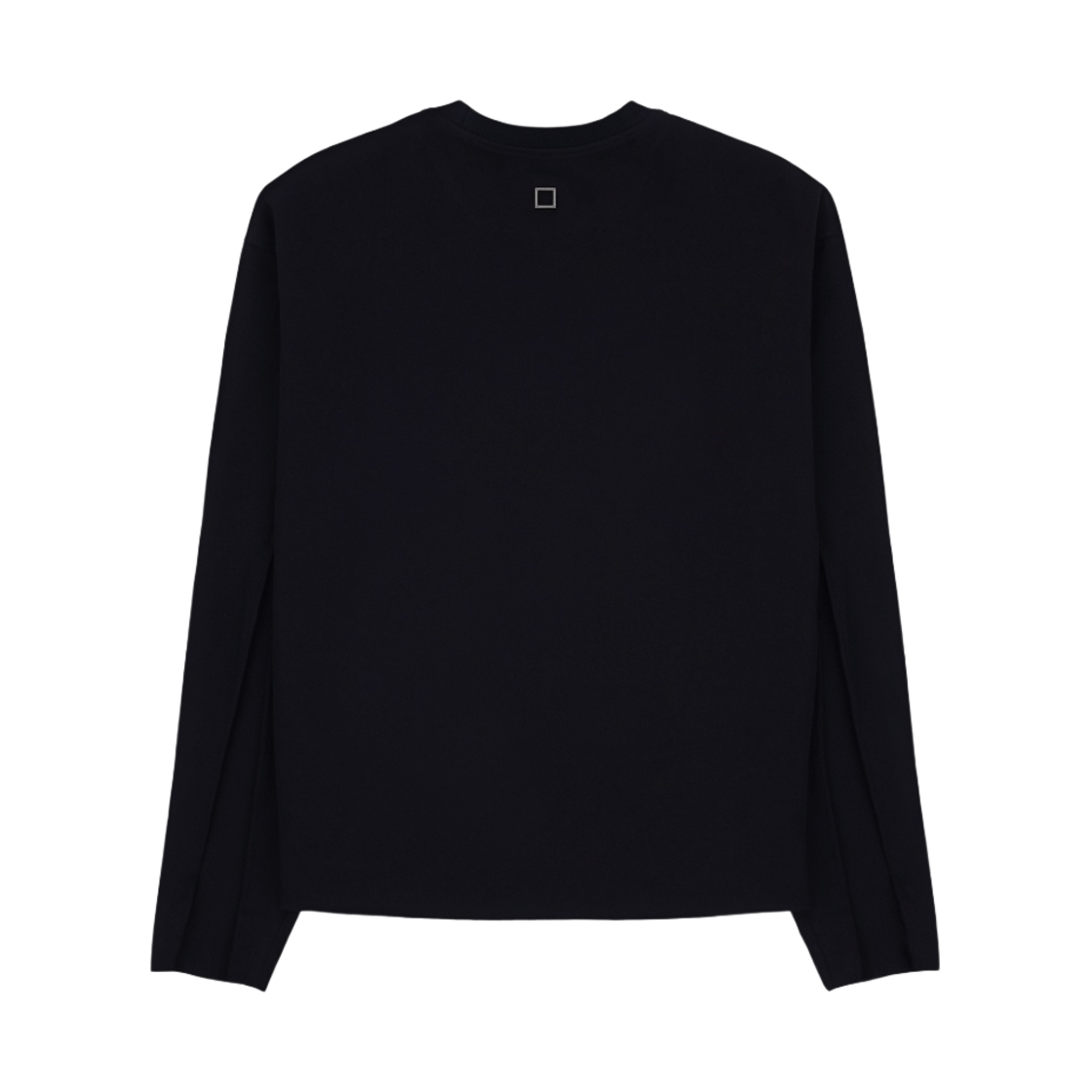 우영미 슬릿 롱슬리브 티셔츠 네이비 - 22FW(Wooyoungmi Slit Long Sleeve T-Shirt Navy - 22FW) - 2