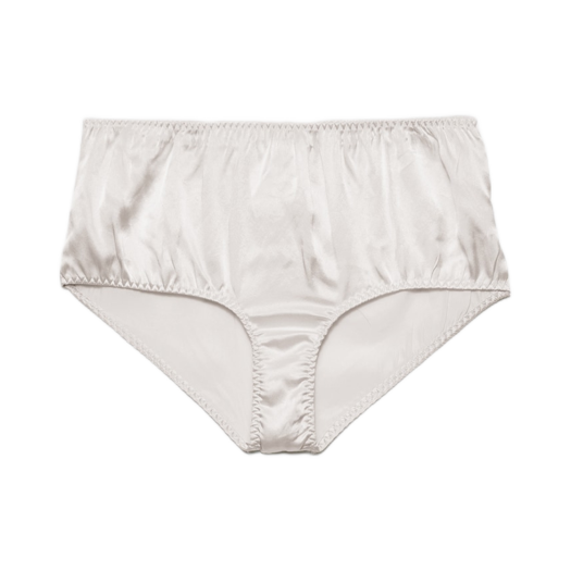 SP6616-17MZ-F0082 (W) Prada Vintage-Look Satin Briefs Ice