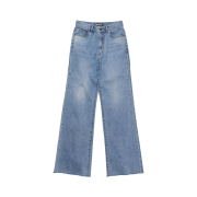 (W) Mischief Rhombus Boyfriend Jeans Indigo