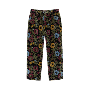 Stussy Floral Jacquard Big OL' Jean Black