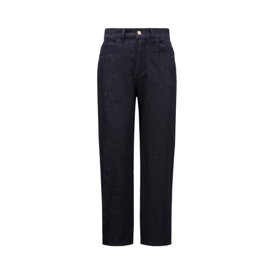 J1-093-2A00014-597BH-778 (W) Moncler Cropped Jeans Night Blue - 24SS