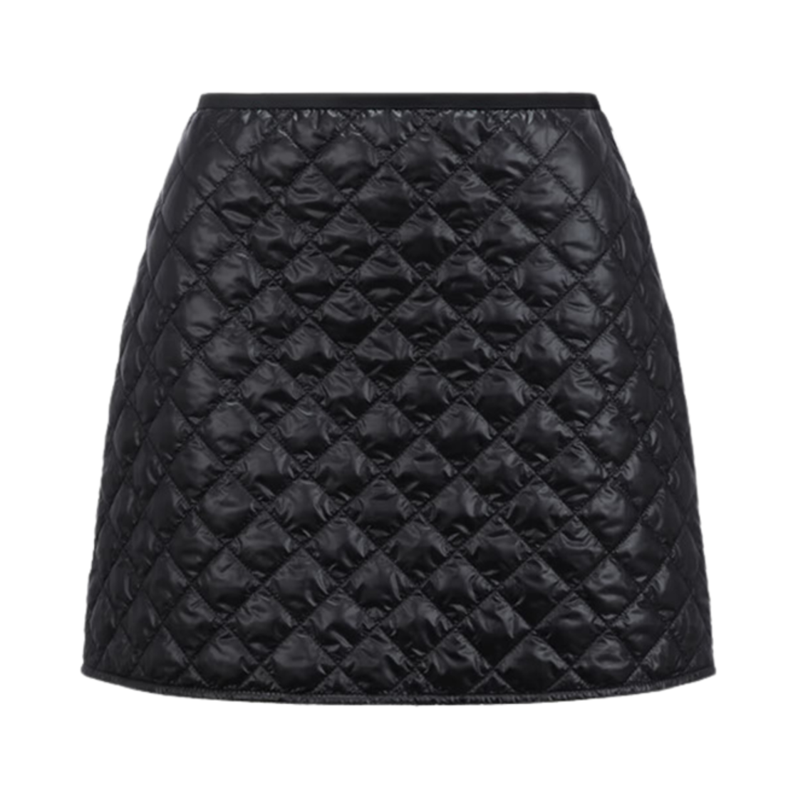 J2-093-2D00008-788L9-999 (W) Moncler Padded Mini Skirt Black - 24FW