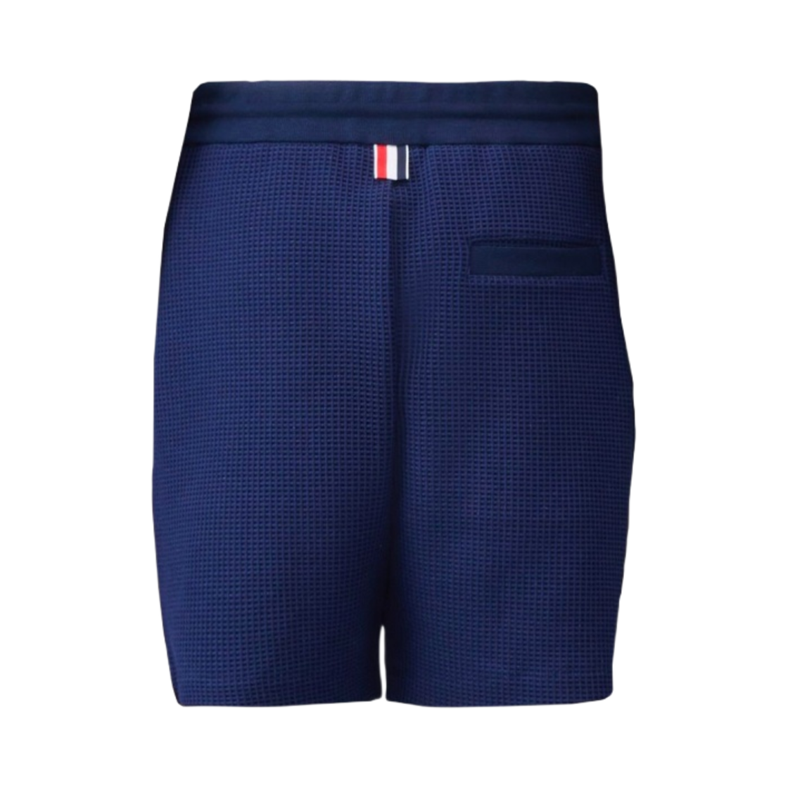 톰브라운 텍스쳐 체크 썸머 쇼츠 네이비(Thom Browne Textured Check Summer Shorts Navy) - 2