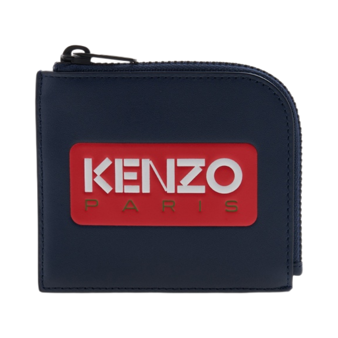 FD55PM823L41-77 Kenzo Paris Leather Wallet Midnight Blue