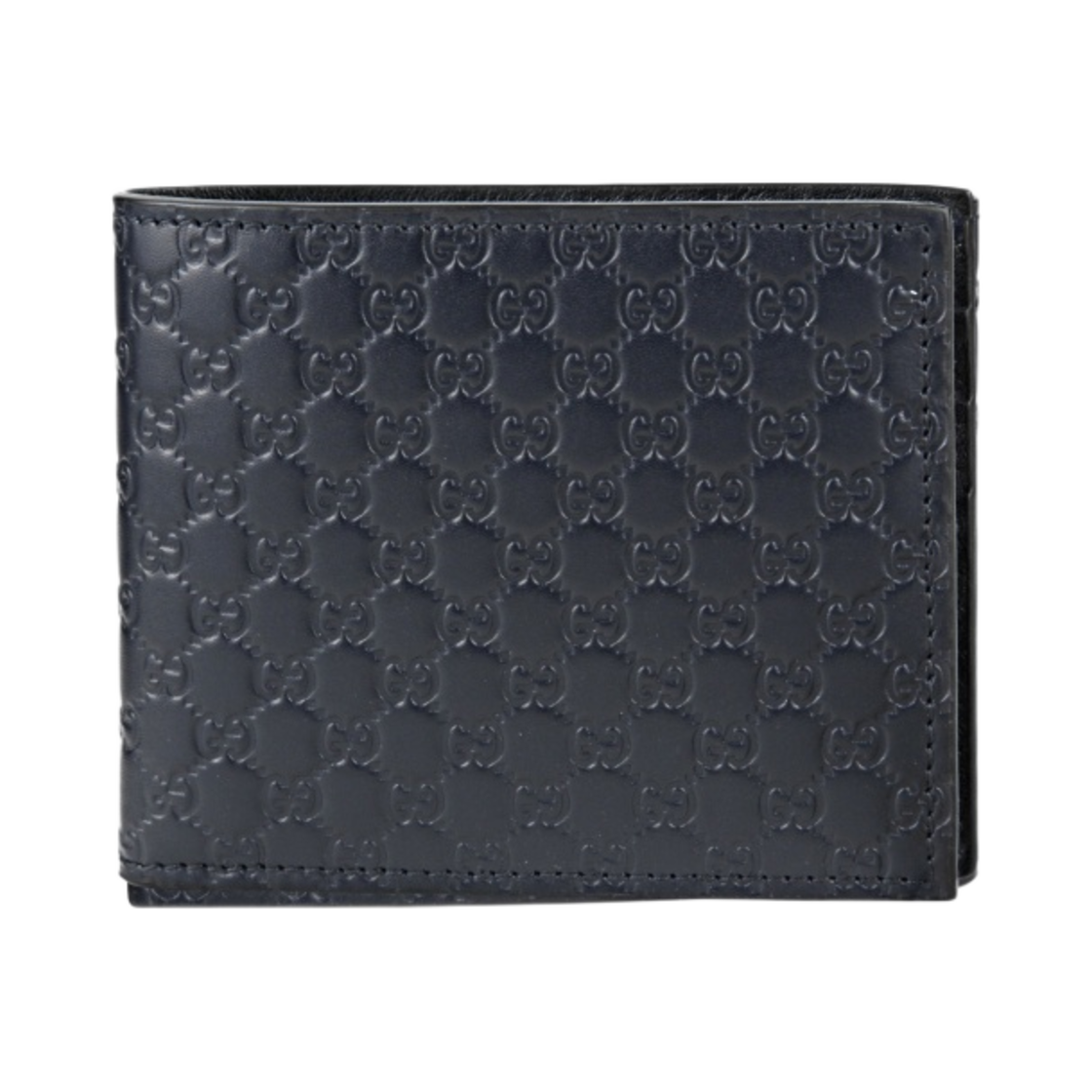 구찌 마이크로 GG 시마 반지갑 네이비(Gucci Micro GG Ssima Bi-Fold Wallet Navy)