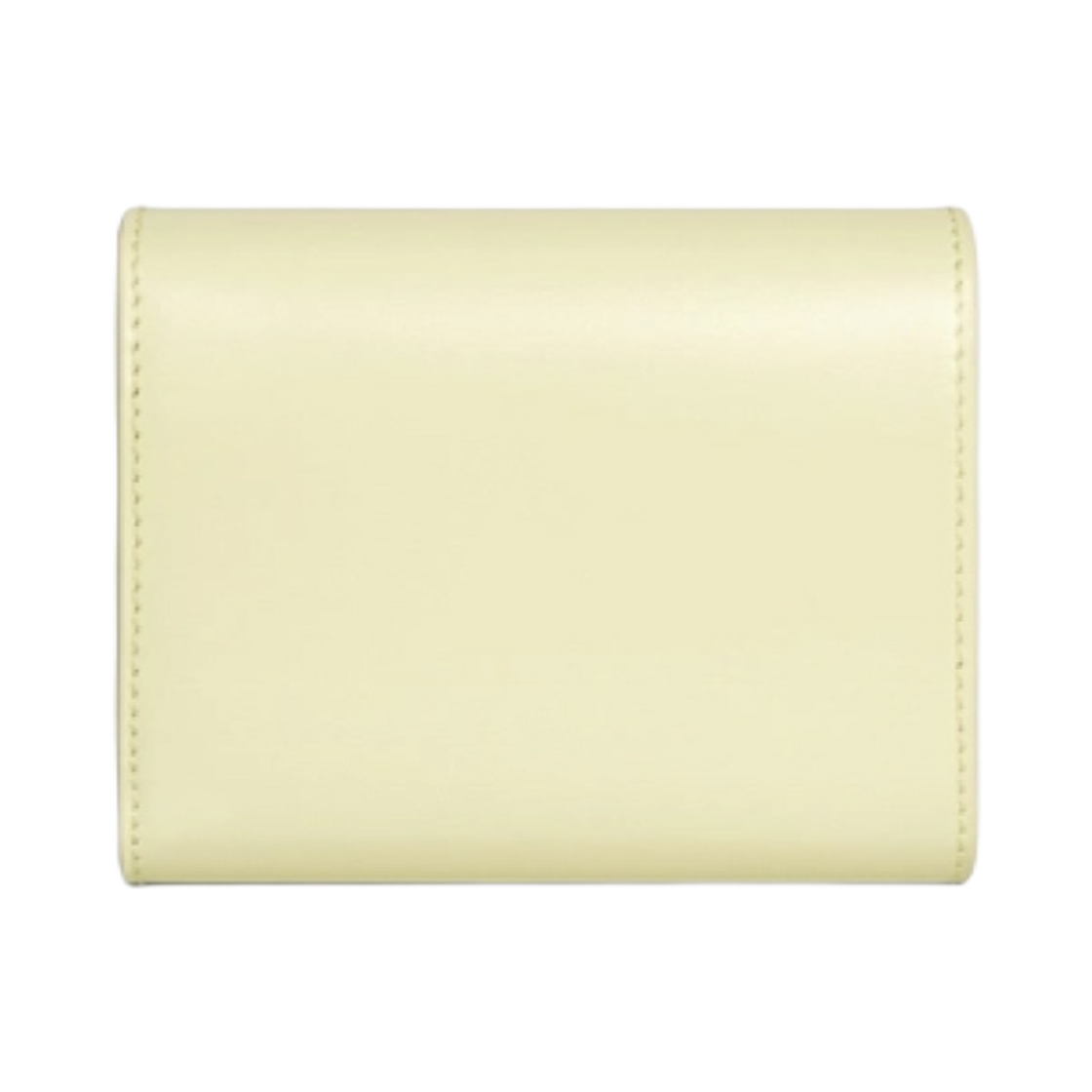 셀린느 샤이니 카프스킨 트리옹프 스몰 플랩 지갑 라이트 옐로우(Celine Triomphe Small Flap Wallet in Shiny Calfskin Light Yellow) - 3