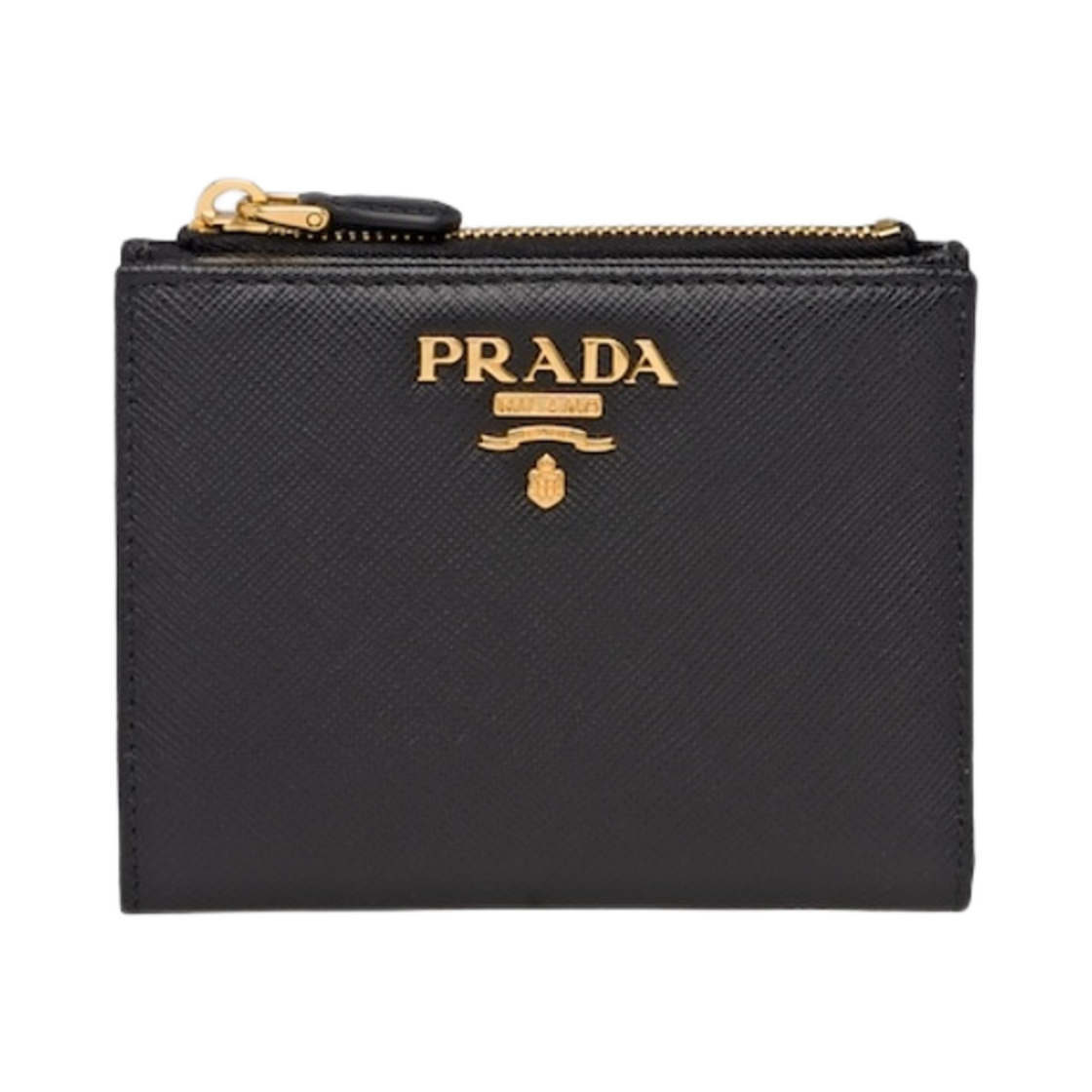 프라다 스몰 사피아노 레더 월렛 블랙(Prada Small Saffiano Leather Wallet Black) - 1