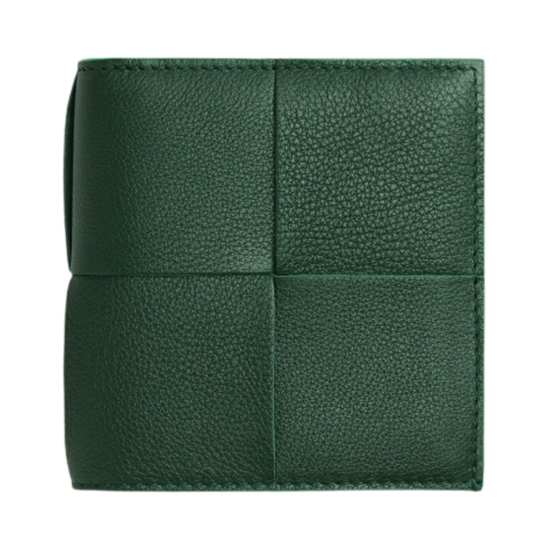 보테가 베네타 슬림 인트레치아토 폴더형 지갑 레인트리 패러킷(Bottega Veneta Slim Intrecciato Bi-Fold Wallet Raintree Parakeet) - 1