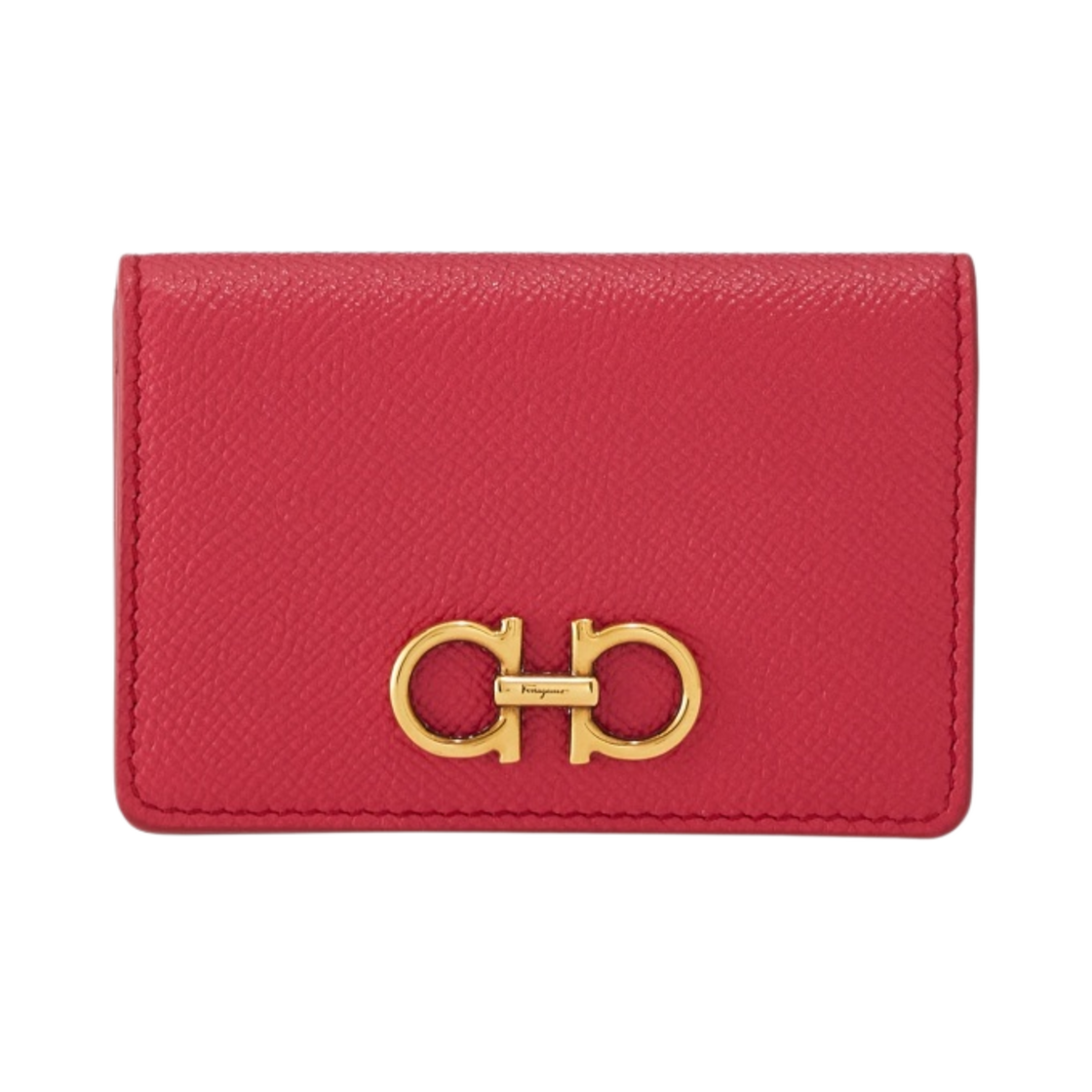 페라가모 간치니 크레딧 카드 홀더 리브스(Ferragamo Gancini Credit Card Holder Ribes) - 1