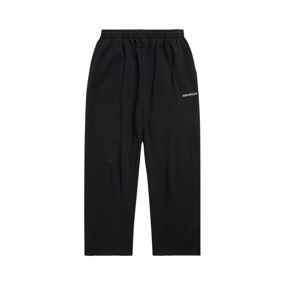 발렌시아가 미러 발렌시아가 크롭 스웨트팬츠 블랙(Balenciaga Mirror Balenciaga Cropped Sweatpants Black) - 1