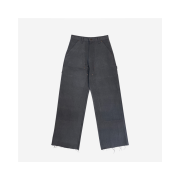 Full of Ssun Cutout Work Pants Grey