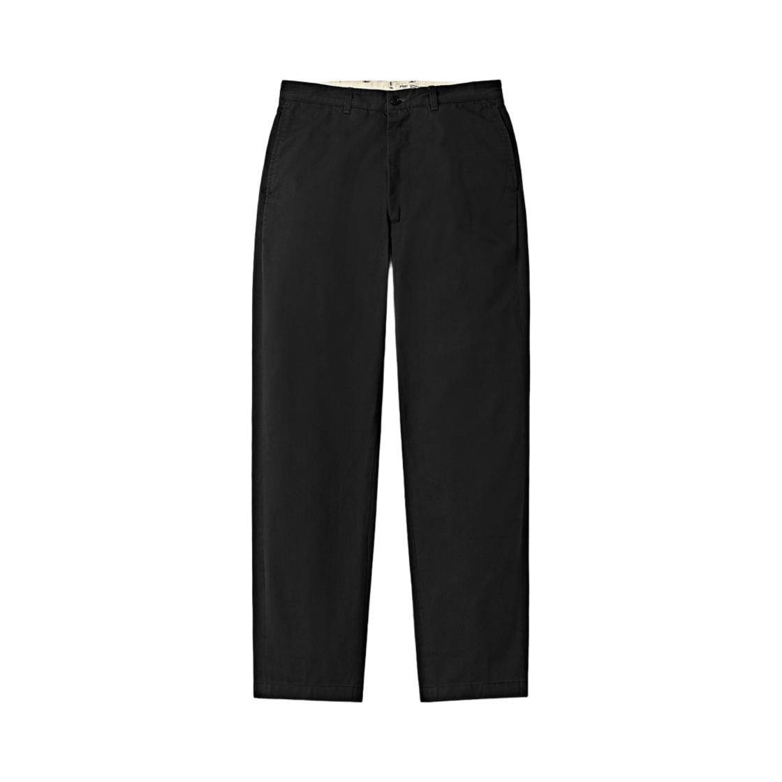 PCD0MCP201BK Pottery Washed Tapered Pants KAYANU Cotton Vintage Chino Cloth Resilient Finish Black