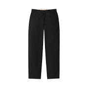 Pottery Washed Tapered Pants KAYANU Cotton Vintage Chino Cloth Resilient Finish Black