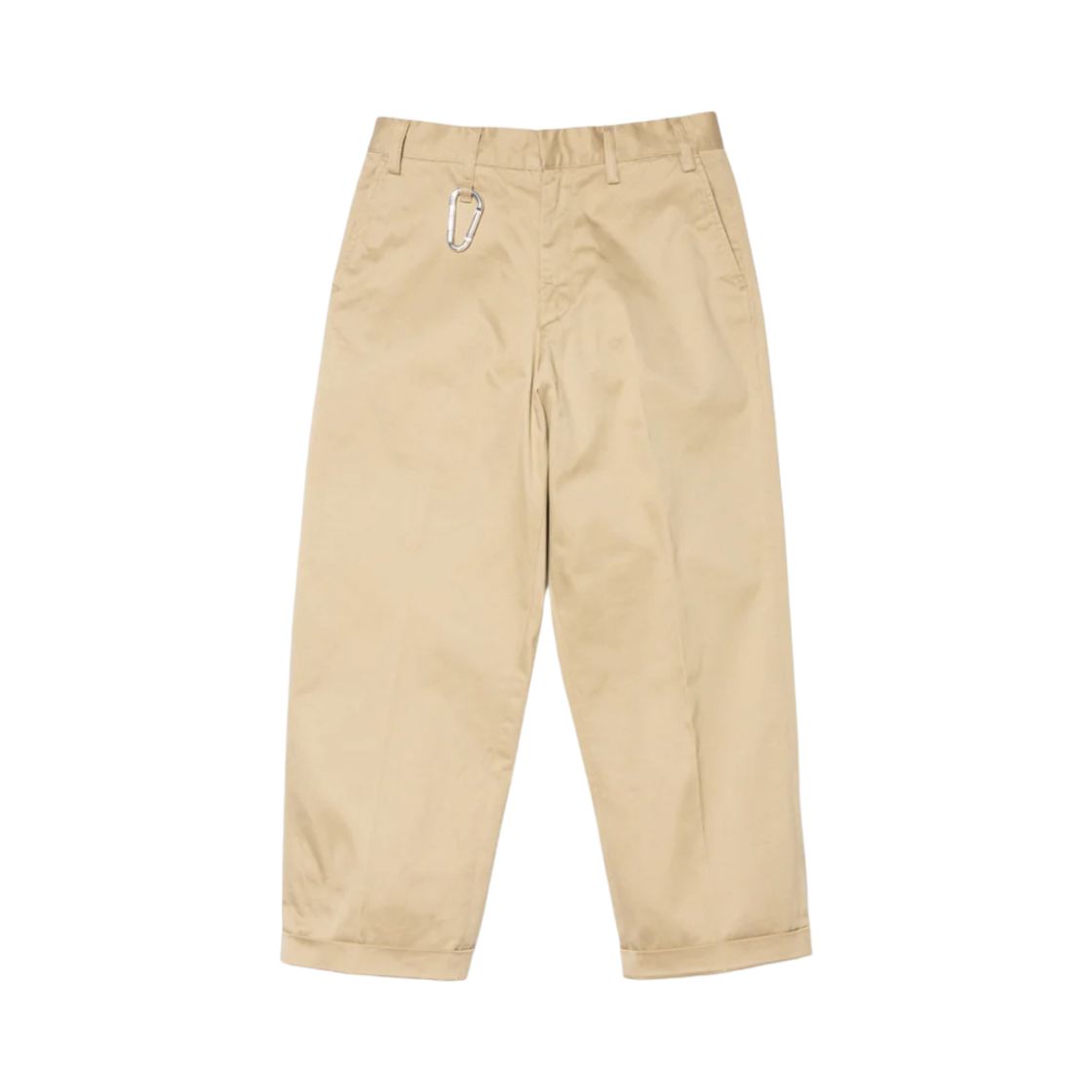 HM27PT005 Human Made Wide Cropped Pants Beige