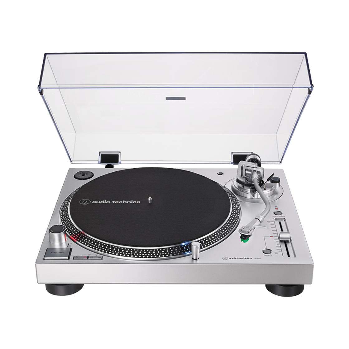 오디오테크니카 AT-LP120XUSB 전문가용 다이렉트 드라이브 USB 턴테이블 실버(Audio-Technica AT-LP120XUSB Direct-Drive Turntable (Analog & USB) Sliver)