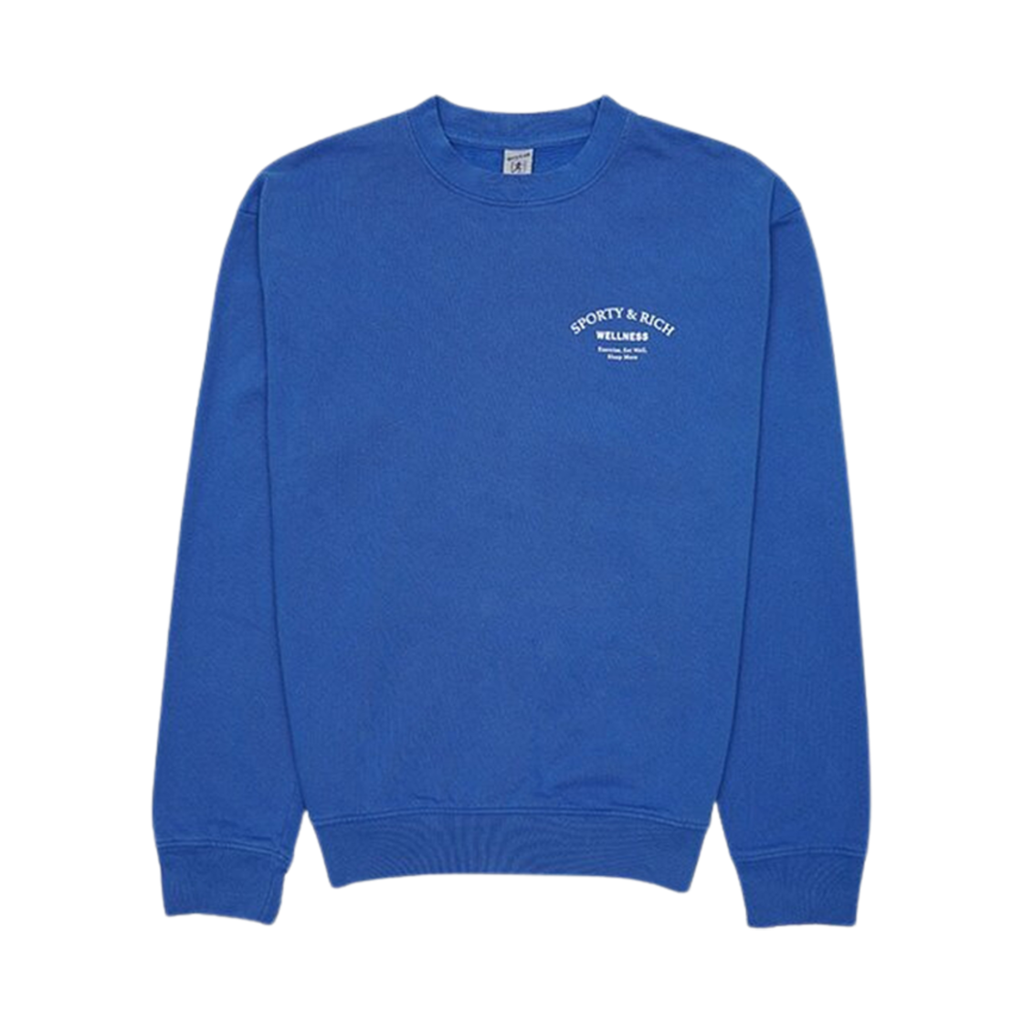 스포티 앤 리치 웰니스 스튜디오 크루넥 사파이어 화이트(Sporty & Rich Wellness Studio Crewneck Sapphire White) - 2