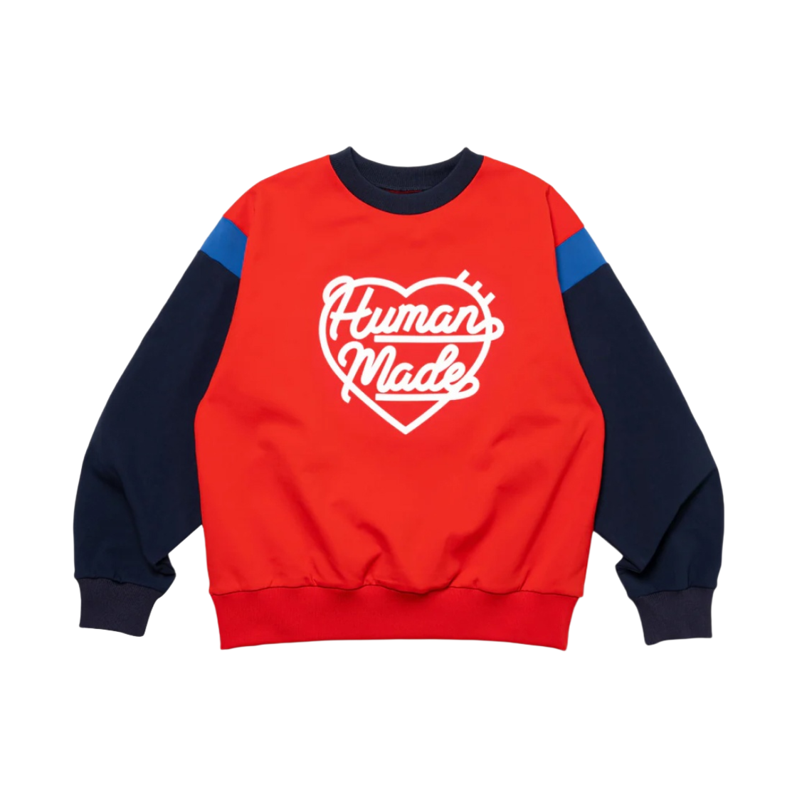 HM27CS030 Human Made Crewneck Sweatshirt Red