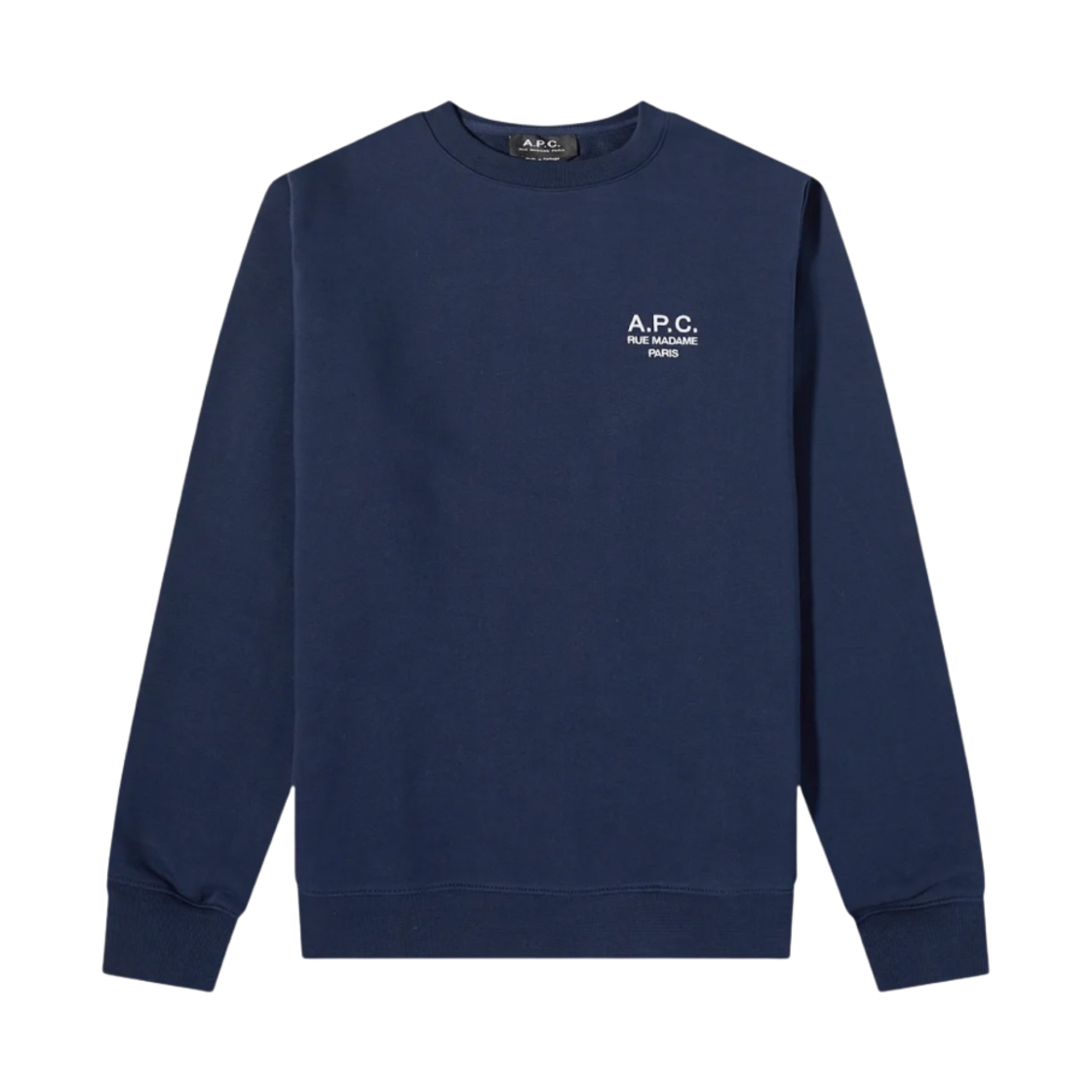 아페쎄 라이더 스웨트셔츠 네이비 블루(A.P.C. Rider Sweatshirt Navy Blue)