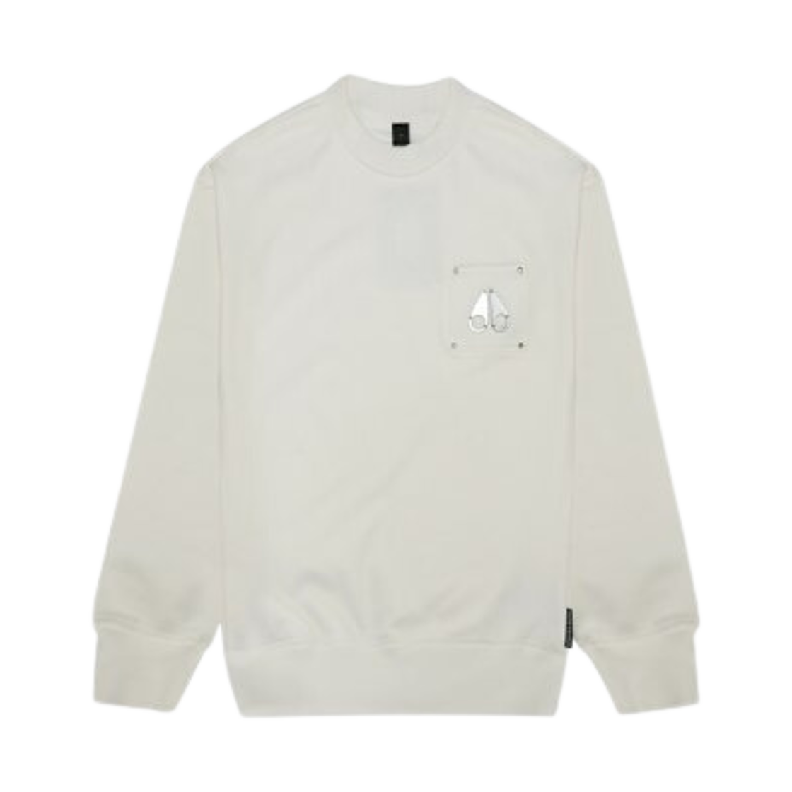 무스너클 브루클린 메탈 로고 스웨트셔츠 플래스터(Moose Knuckles Brooklyn Metal Logo Sweatshirt Plaster) - 1