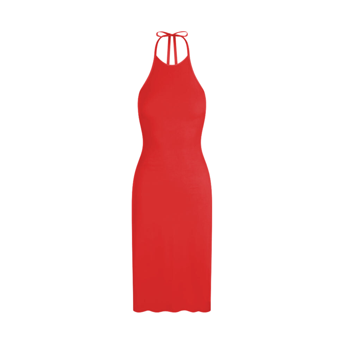 (W) 카이 스무스 스트레치 홀터 튜닉 체리((W) Khy Smooth Stretch Halter Tunic Cherry)