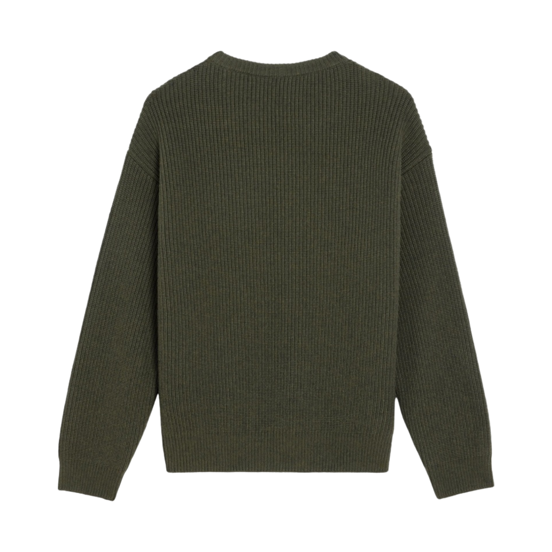 셀린느 립드 울 오버사이즈 스웨터 카키(Celine Oversized Sweater in Ribbed Wool Khaki) - 2