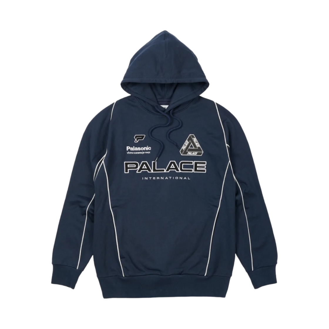 팔라스 인터네셔널 후드 네이비 - 22FW(Palace International Hood Navy - 22FW) - 1