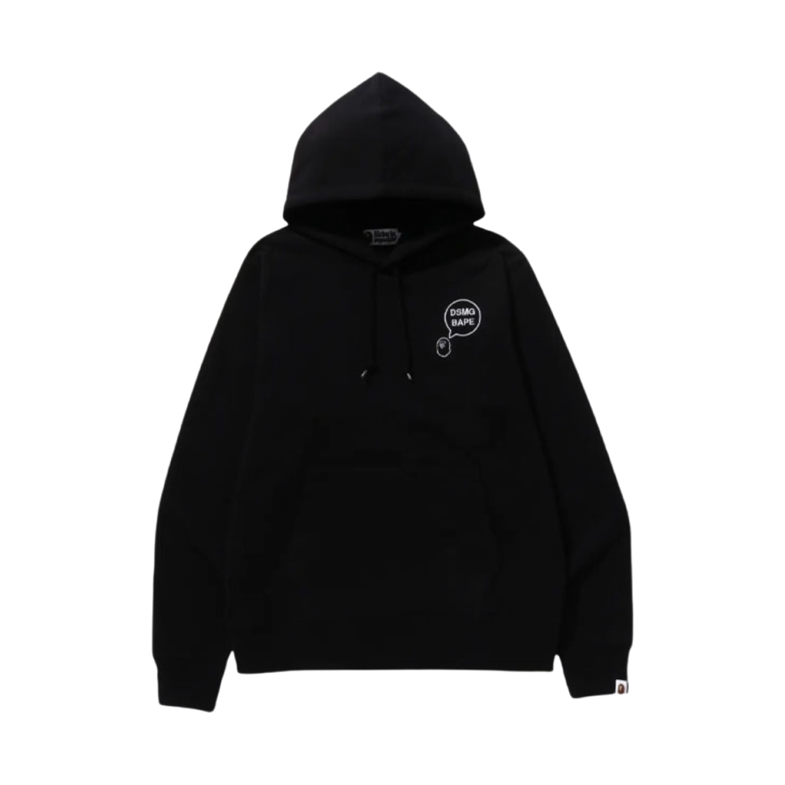 베이프 x 도버 스트리트 마켓 풀오버 후드 블랙(BAPE x DSM Pullover Hoodie Black) - 1