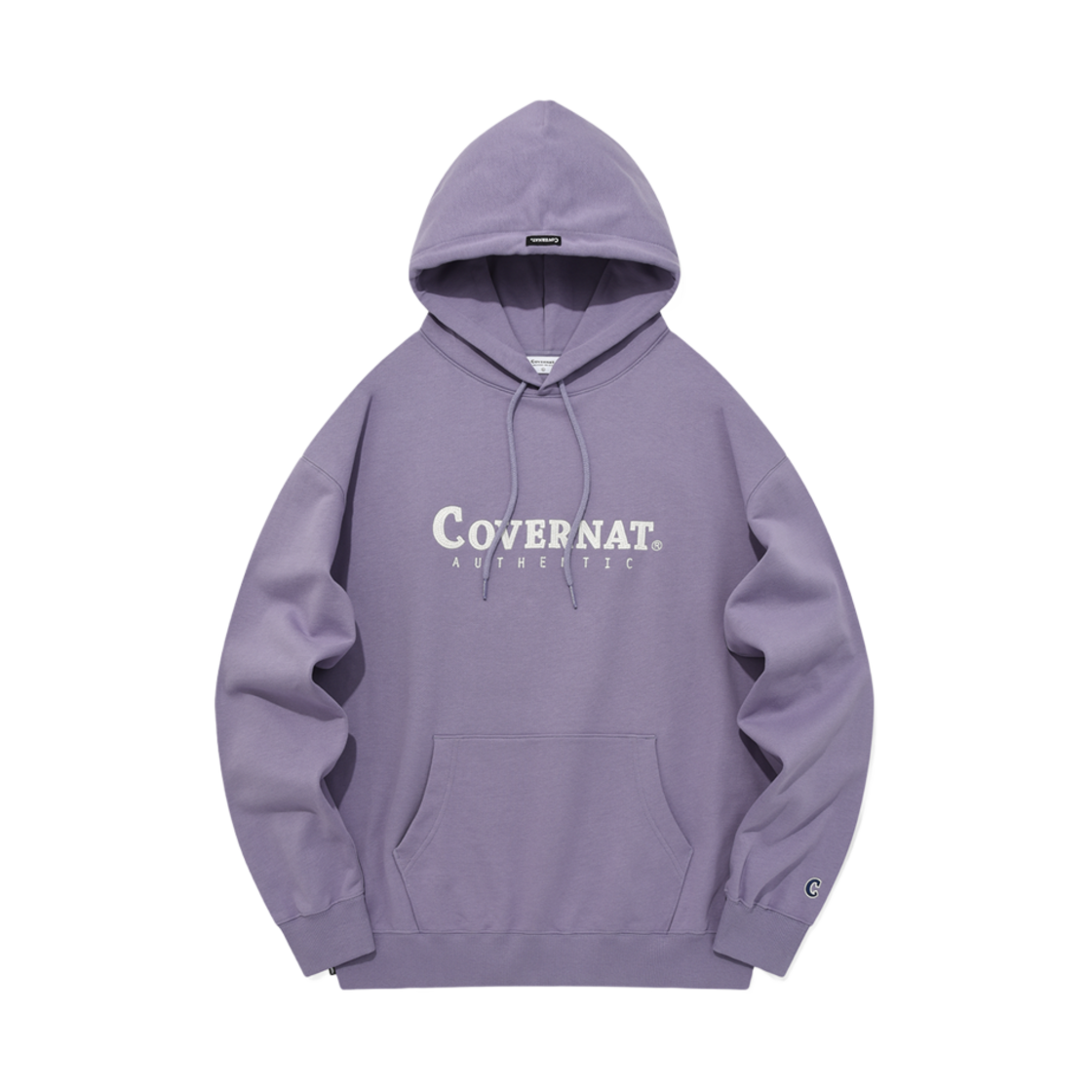 커버낫 어센틱 로고 후디 라벤더(Covernat Authentic Logo Hoodie Lavender)