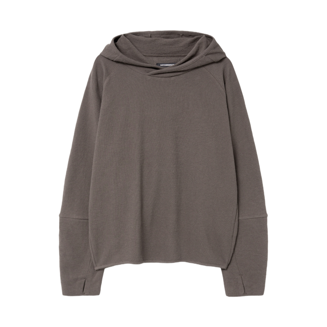 해칭룸 레이어 베이스 후드 머드 브라운(Hatchingroom Layer Base Hoodie Mud Brown) - 1