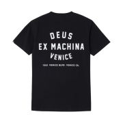 Deus Ex Machina Venice Skull T-Shirt Black