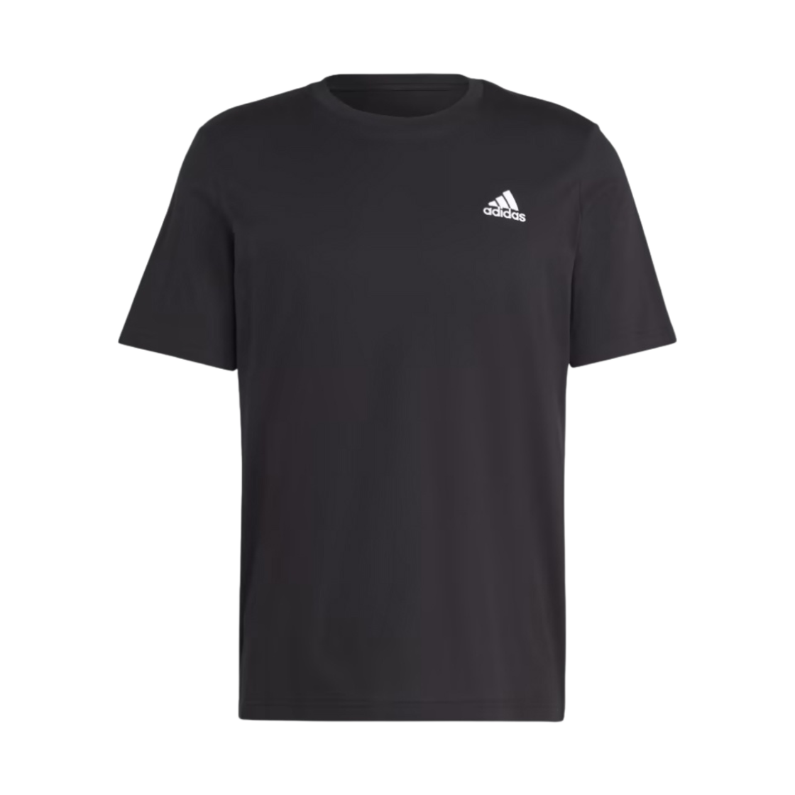 IC9282 Adidas Essentials Single Jersey Embroidered Small Logo T-Shirt Black - KR Sizing