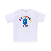 BAPE Colors College T-Shirt White