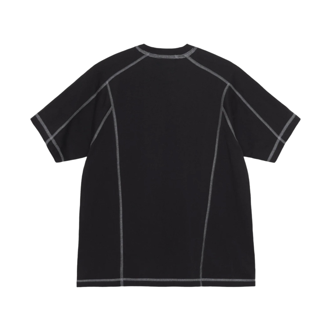 스투시 웨이브 코튼 크루 티셔츠 블랙(Stussy Wave Cotton Crew T-Shirt Black) - 2