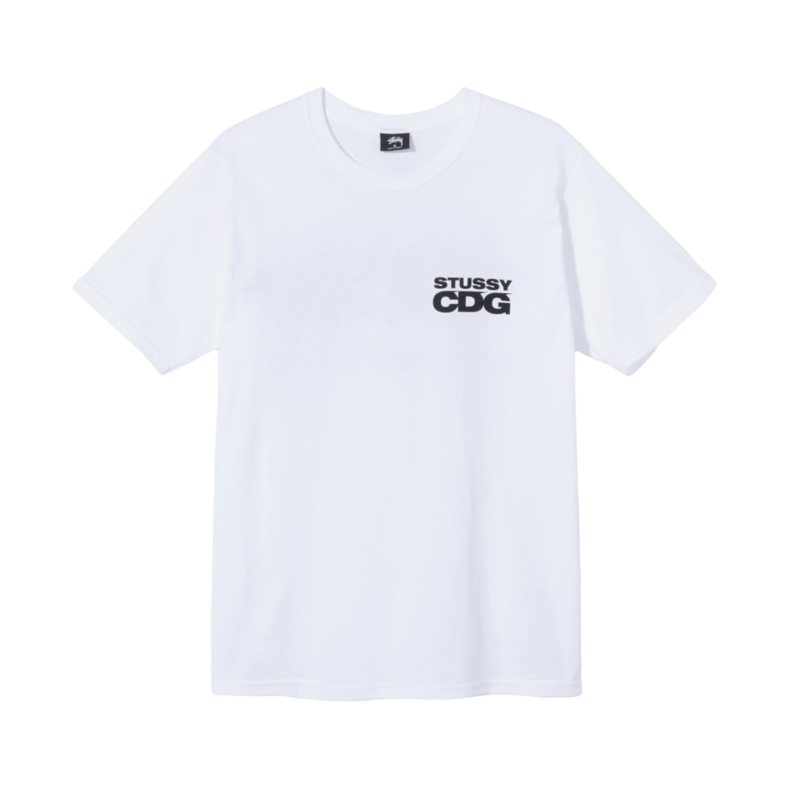 Stussy Cdg Surfman Tee STUSSY STUSSY CDG SURFMAN TEE 白 Sの通販 By